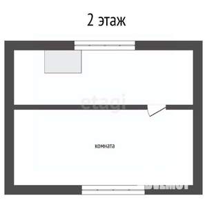 Дом 42м&sup2;, 2-этажный, участок 10 сот.  