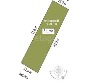Дача 30м², 2-этажный, участок 5 сот.  