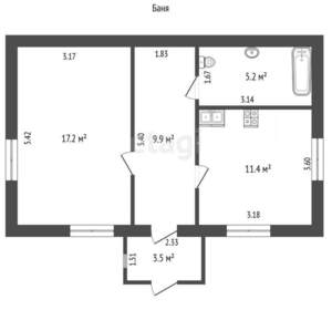 Дом 356м², 2-этажный, участок 21 сот.  