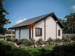 Дом 83м&sup2;, 2-этажный, участок 1 сот.  