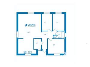 Дом 94м², 2-этажный, участок 6 сот.  