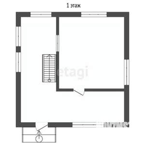 Дача 48м², 2-этажный, участок 6 сот.  