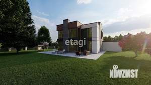 Дом 180м&sup2;, 2-этажный, участок 12 сот.  