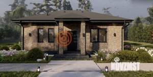 Дом 73м&sup2;, 1-этажный, участок 1 сот.  