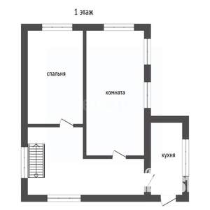 Дом 60м&sup2;, 2-этажный, участок 6 сот.  