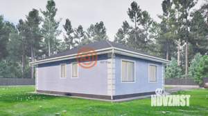 Дом 81м&sup2;, 1-этажный, участок 1 сот.  