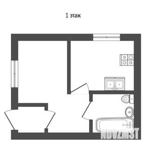 Коттедж 60м², 2-этажный, участок 5 сот.  