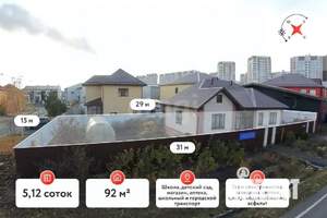 Дом 92м&sup2;, 1-этажный, участок 5 сот.  