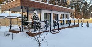 Дом 54м&sup2;, 2-этажный, участок 1 сот.  