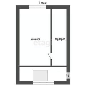 Дом 53м&sup2;, 2-этажный, участок 5 сот.  