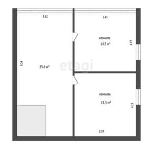 Дом 166м&sup2;, 2-этажный, участок 5 сот.  