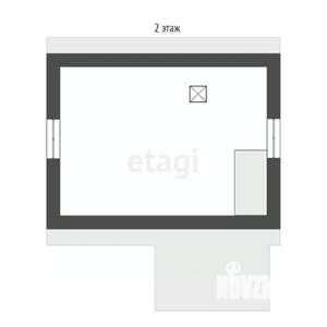 Дом 22м&sup2;, 2-этажный, участок 8 сот.  