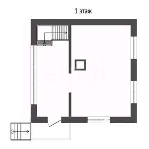 Дом 58м&sup2;, 2-этажный, участок 6 сот.  