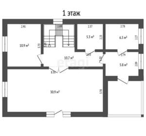 Дом 140м², 2-этажный, участок 4 сот.  