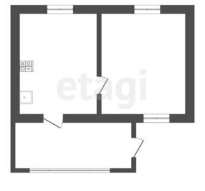 Дом 44м², 2-этажный, участок 5 сот.  