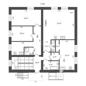 Дом 220м², 2-этажный, участок 6 сот.  