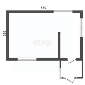 Дом 18м&sup2;, 1-этажный, участок 4 сот.  