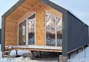 Дом 52м&sup2;, 1-этажный, участок 5 сот.  