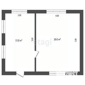 Дача 30м², 1-этажный, участок 6 сот.  