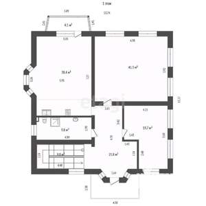 Дом 410м², 2-этажный, участок 15 сот.  
