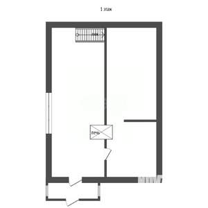 Дом 42м², 2-этажный, участок 4 сот.  