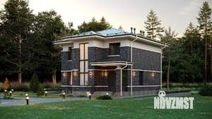 Дом 150м&sup2;, 2-этажный, участок 5 сот.  