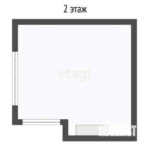 Дом 25м², 2-этажный, участок 4 сот.  