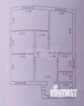 Дача 100м², 1-этажный, участок 6 сот.  