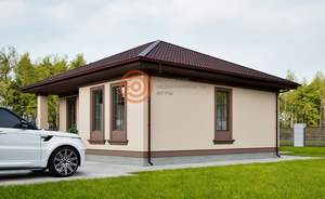 Дом 64м², 1-этажный, участок 1 сот.  