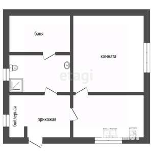 Дом 42м&sup2;, 2-этажный, участок 10 сот.  