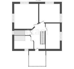 Дом 100м², 2-этажный, участок 8 сот.  