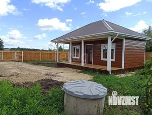 Дом 42м², 1-этажный, участок 6 сот.  