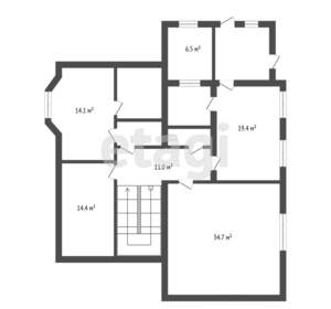 Дом 378м², 2-этажный, участок 15 сот.  