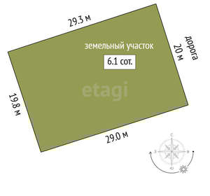 Дача 25м², 2-этажный, участок 6 сот.  