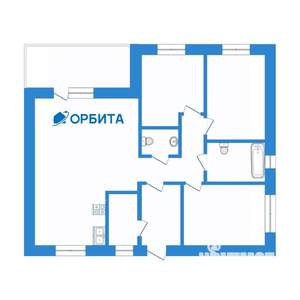 Дом 113м², 2-этажный, участок 7 сот.  