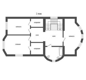 Дом 211м², 3-этажный, участок 6 сот.  