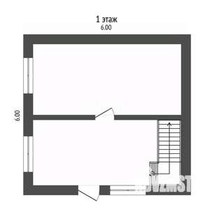 Дача 36м², 2-этажный, участок 6 сот.  