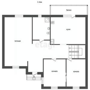 Дом 241м&sup2;, 2-этажный, участок 7 сот.  