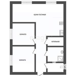 Дом 78м², 1-этажный, участок 11 сот.  