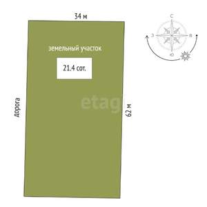 Дом 90м², 2-этажный, участок 10 сот.  