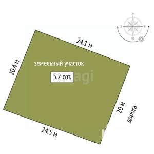 Дача 16м², 1-этажный, участок 5 сот.  