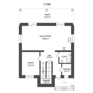 Дом 164м², 2-этажный, участок 9 сот.  