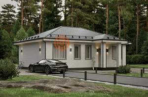 Дом 71м², 1-этажный, участок 1 сот.  