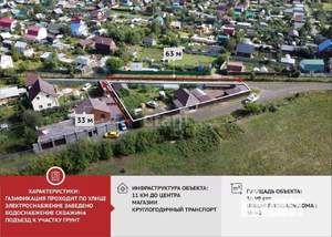 Дом 30м&sup2;, 1-этажный, участок 11 сот.  