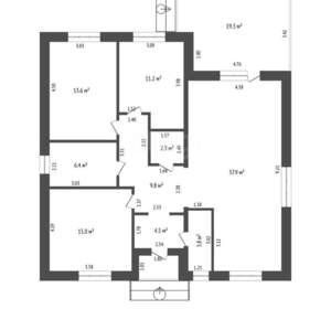 Дача 120м², 1-этажный, участок 8 сот.  