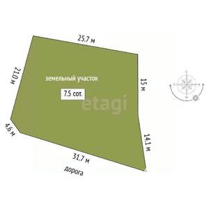 Дача 100м², 2-этажный, участок 8 сот.  