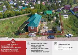 Дом 177м&sup2;, 2-этажный, участок 11 сот.  