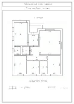 Коттедж 140м&sup2;, 1-этажный, участок 6 сот.  