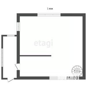 Дом 36м², 1-этажный, участок 6 сот.  