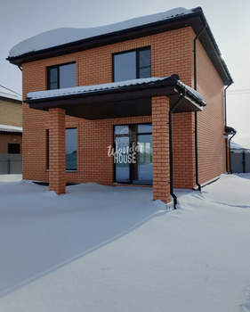 Дом 134м&sup2;, 2-этажный, участок 7 сот.  